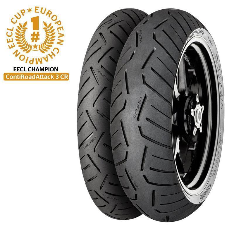 CONTINENTAL 02445640000 : Neumático CONTINENTAL CONTIROADATTACK 3 CR CLASSIC RACE 100/90 R 18 M/C 56V TL