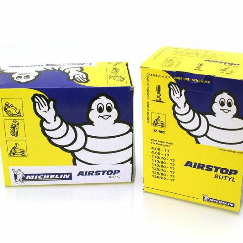 MICHELIN 178176 : Cámara MICHELIN STREET (16MG Válvula TR4) 110/90-16 , 120/80-16