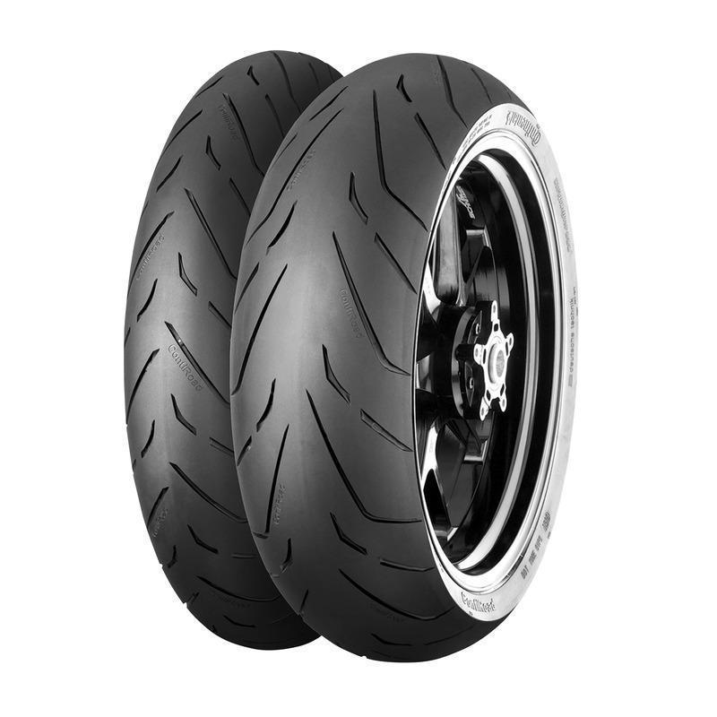 CONTINENTAL 02404290000 : Neumático CONTINENTAL CONTIROAD 100/80-17 M/C 52S TL