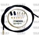 VENHILL U01-4-102-BK : Kit cable de acelerador universal VENHILL - exterior 6mm / 2.35m