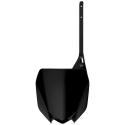 POLISPORT 8666000009 : Portanúmeros delantero Polisport Restyling negro Yamaha YZ125/250