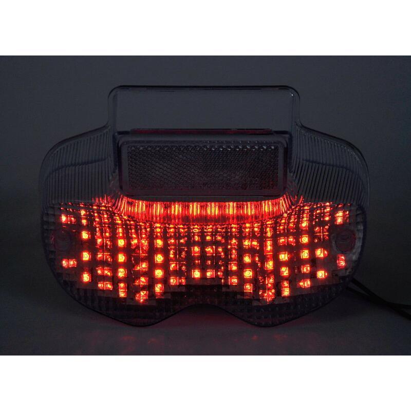 BIHR TZS-074-INT : Piloto trasero BIHR LED con intermitentes integrados Suzuki BANDIT 600 / 1200