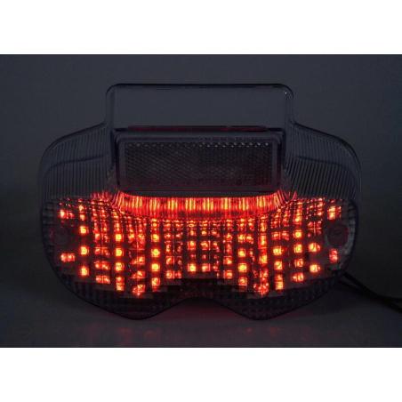 BIHR TZS-074-INT : Piloto trasero BIHR LED con intermitentes integrados Suzuki BANDIT 600 / 1200