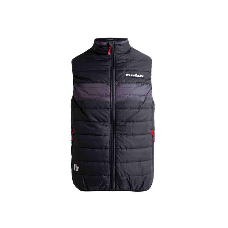 HEBO HM4020N : CHALECO ACOLCHADO PADDOCK LINE NEGRO