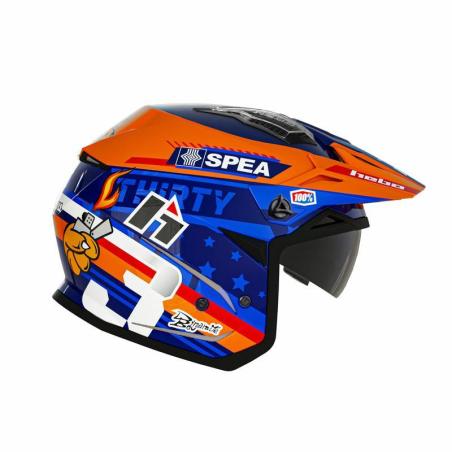 HEBO HC1171A :  CASCO HTR-P01 V6 TONI BOU AZUL