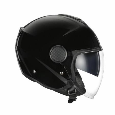 HEBO HC2117N :  CASCO G290 DEMI JET ABS CTR NEGRO