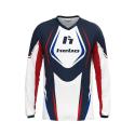 HEBO HE2220B :  CAMISETA PRO TRIAL CLASSIC BLANCO