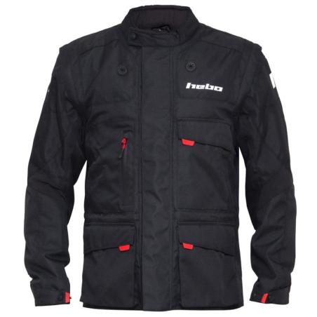 HEBO HE4145 :  CHAQUETA CROSS OVER NEGRO