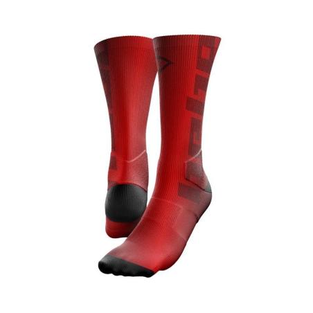 HEBO HB6406R :  CALCETIN/MID-CALF SOLID rojo