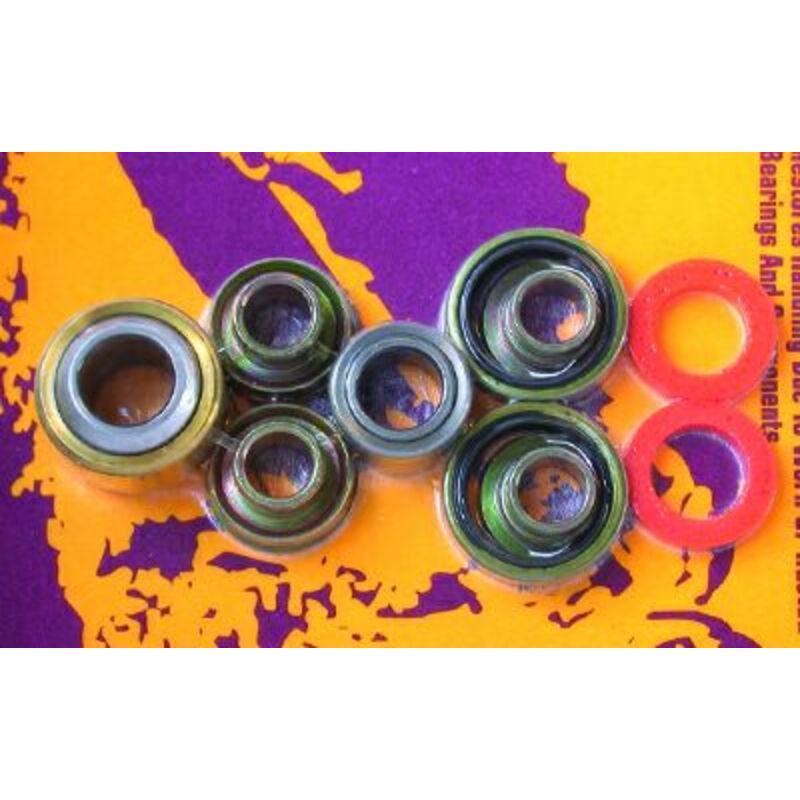 PIVOT WORKS PWSHK-T02-521 : Kit de Cojinetes de Amtortiguador PIVOT WORKS KTM SX,MXC,EXC125 / 200 / 250 / 300 / 380 1999-01