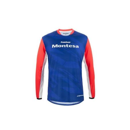 HEBO HE2188A : CAMISETA MONTESA TECH CLASSIC AZUL