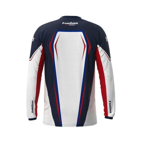 HEBO HE2220B :  CAMISETA PRO TRIAL CLASSIC BLANCO