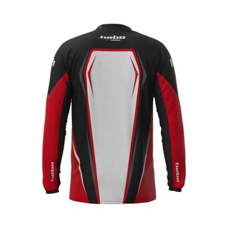 HEBO HE2220R :  CAMISETA PRO TRIAL CLASSIC ROJO