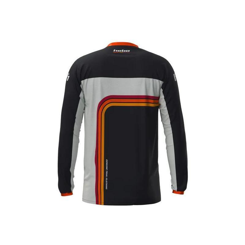 HEBO HE2221R :  CAMISETA PRO TRIAL RETRO ROJO