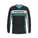 HEBO HE2221V :  CAMISETA PRO TRIAL RETRO VERDE
