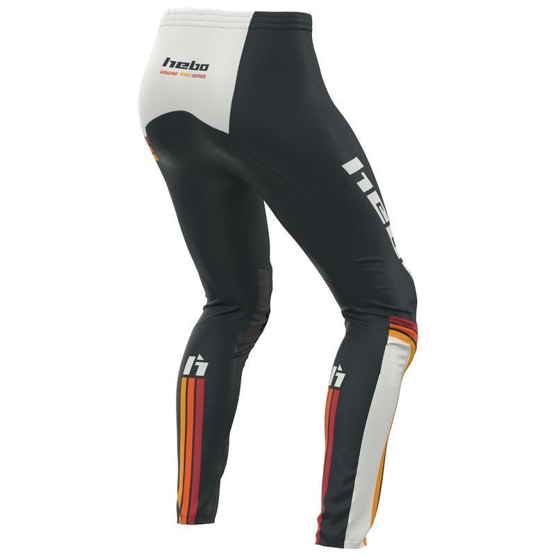 HEBO HE3221R :  PANTALON PRO TRIAL RETRO ROJO