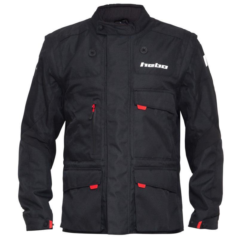 HEBO HE4145 :  CHAQUETA CROSS OVER NEGRO