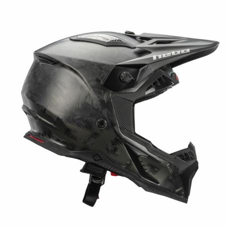 HEBO HC0554N :  CASCO MX FORGED CARBON NEGRO