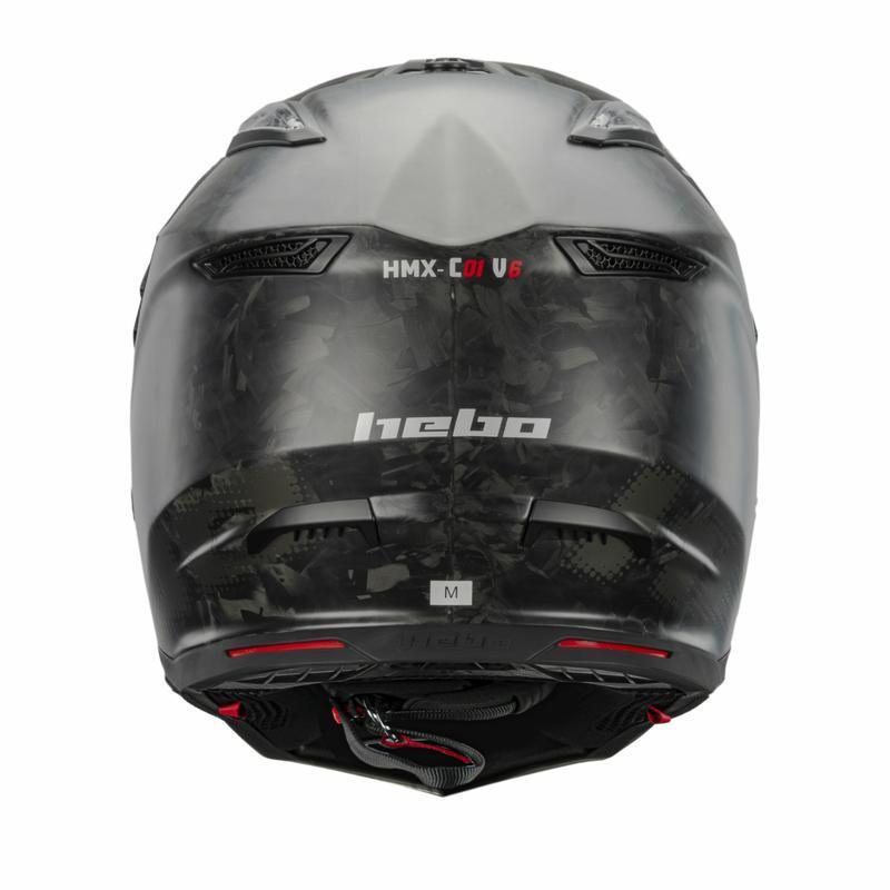 HEBO HC0554N :  CASCO MX FORGED CARBON NEGRO