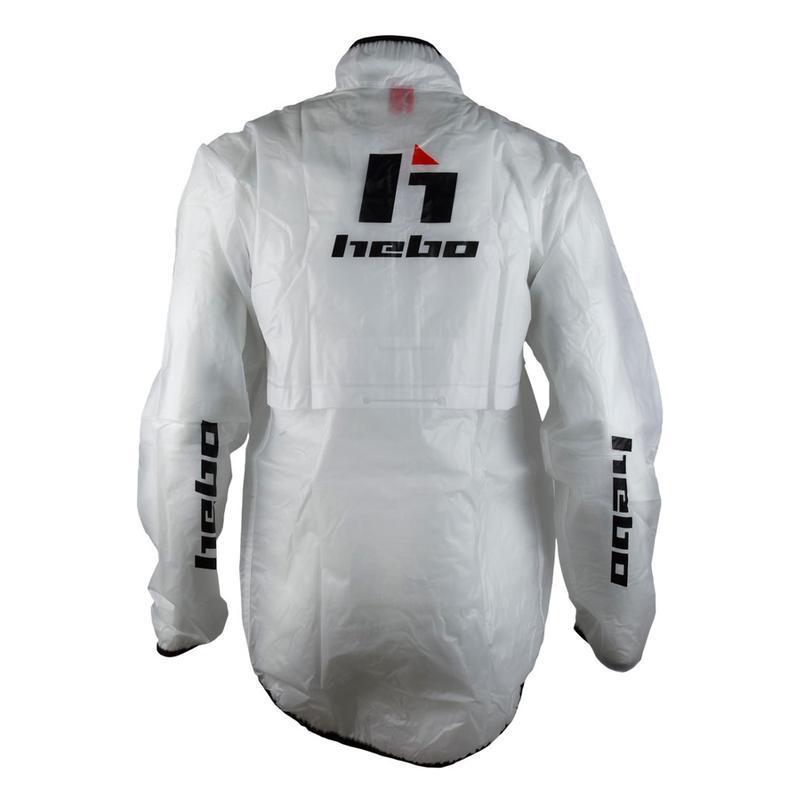 HEBO HE5719 :  CHAQUETA DE AGUA TRANSP. TRANSPARENTE