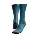 HEBO HB6406A :  CALCETIN/MID-CALF SOLID azul