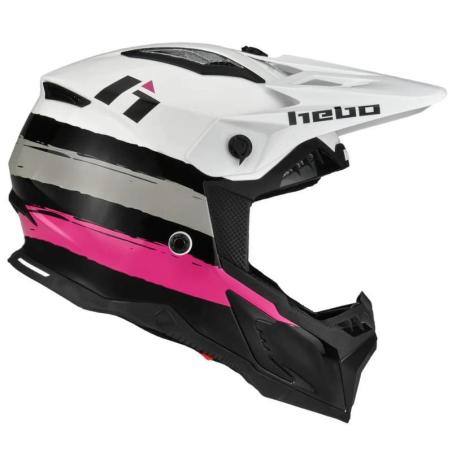 HEBO HC0536B :  CASCO HMX-F01 JAIL blanco