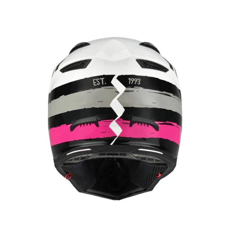 HEBO HC0536B :  CASCO HMX-F01 JAIL blanco