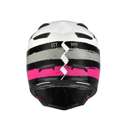 HEBO HC0536B :  CASCO HMX-F01 JAIL blanco
