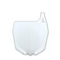 RACETECH R-TBYZFBN0010 : Portanúmeros delantero RACETECH Husqvarna Blanco Yamaha