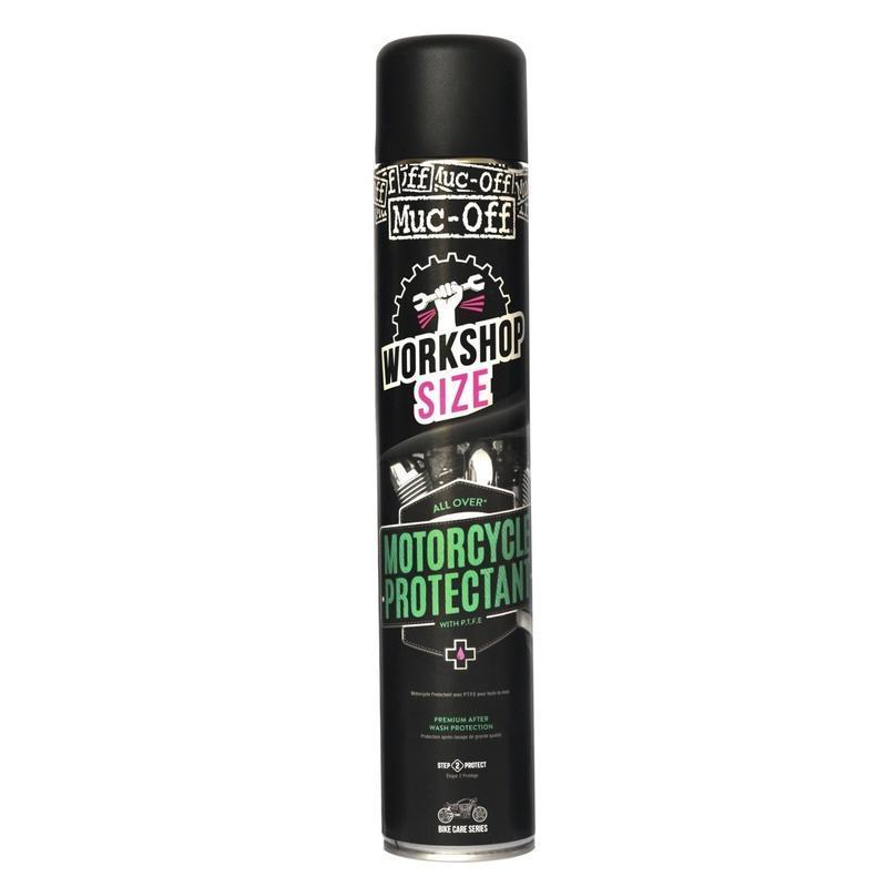 MUC-OFF 601 : Spray protector con PTFE (teflón) MUC-OFF Motorcycle Protectant para taller, 750 ml