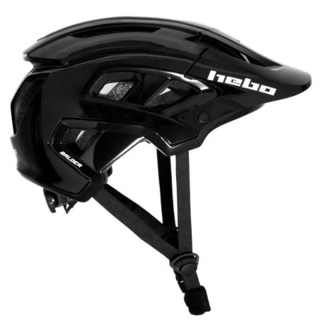HEBO HB0007NB :  CASCO BALDER MONOCOLOR II negro brillo