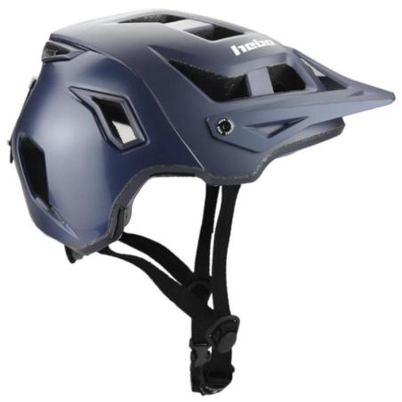HEBO HB0205A :  CASCO ORIGIN MATE/BRILLANTE azul
