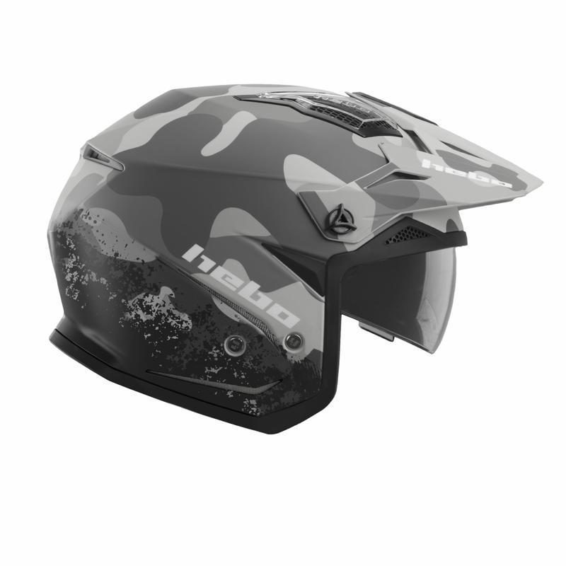 HEBO HC1143N :  CASCO HTR-P01 V6 H CAMO NEGRO