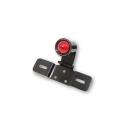 SHIN YO 255-065 : Piloto trasero LED SHIN YO Tipo 6 con soporte de matrícula ajustable