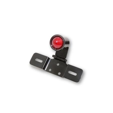 SHIN YO 255-065 : Piloto trasero LED SHIN YO Tipo 6 con soporte de matrícula ajustable