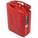 DRAPER 7568 : Bidón de combustible de acero DRAPER - rojo 20L