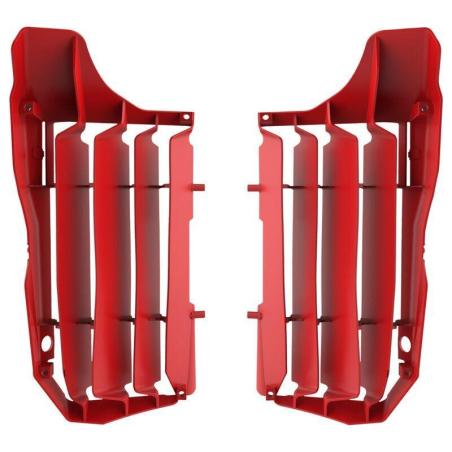 POLISPORT 8474100002 : Aletines de Radiador POLISPORT rojo Honda CRF250R/CRF250RX