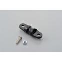 DAYTONA 99474 : Adaptador para barra de refuerzo de manillar DAYTONA aluminio anodizado negro - 50mm