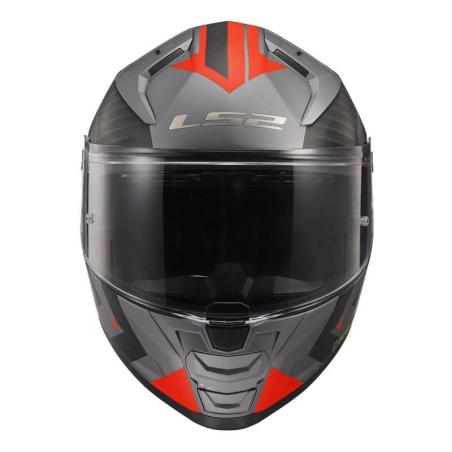 CASCO LS2 FF811 VECTOR II SPLITTER MATE TITANIO ROJO-06