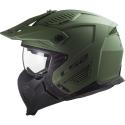 CASCO LS2 OF606 DRIFTER SOLID MATE MILITAR VERDE-06