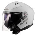 CASCO LS2 OF603 INFINITY II SOLID BRILLO BLANCO-06