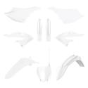 POLISPORT 91128 : Kit de plastica POLISPORT - blanco Yamaha YZ125 / 250