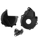 POLISPORT 90982 : Protector tapa de embrague, encendido y bomba de agua POLISPORT - KTM / Husqvarna