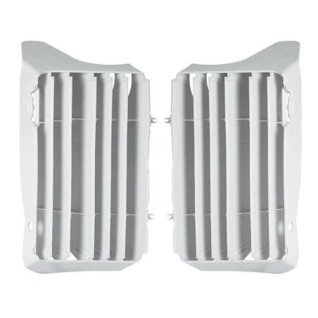 RACETECH R-GRCRFBN0021 : RACETECH Radiator Covers White Honda CRF450R