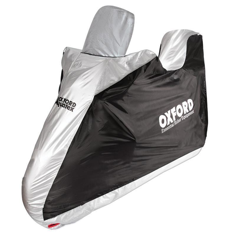 OXFORD CV217 : Funda de protección para scooter OXFORD Aquatex Highscreen Topbox