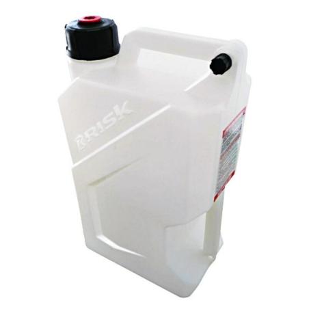 RISK RACING 00281 : Garrafa de gasolina RISK RACING HDPE 11,3L (3gal) plata