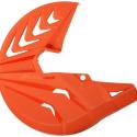 POLISPORT 8156000006 : Protector de disco y puntera de Horquilla POLISPORT naranja