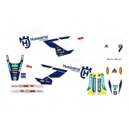 BLACKBIRD 2616R7 : Kit adhesivos BLACKBIRD Replica Team 23