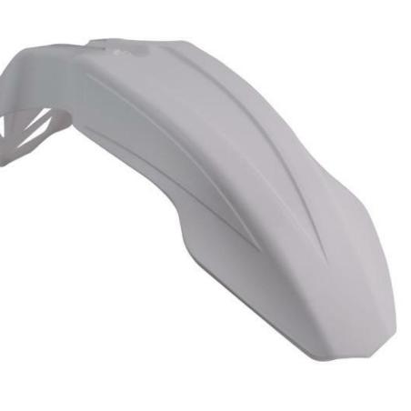 RACETECH R-PASMRBN0006 : Guardabarro delantero blanco RACETECH