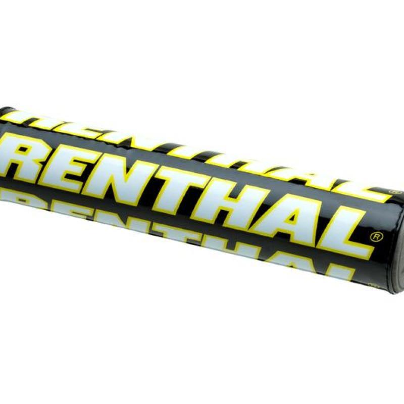 RENTHAL P287 : Protector/Morcilla de manillar Renthal Team Issue SX Negro Blanco Amarillo
